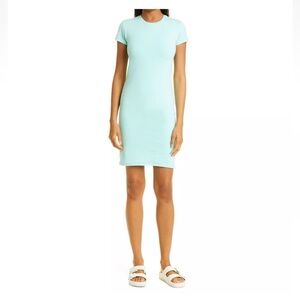 ATM Anthony Thomas Melillo Aqua Surf Jersey Tee Dress (D3)